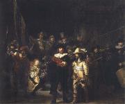 The Militia Company of Frans Banning Cocq,Known as The Night Watch REMBRANDT Harmenszoon van Rijn